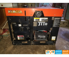 ماطور  مولد كهرباء ديزل ( ياباني أصلي ) 10 كيلو نوع KUBOTA