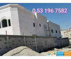 تركيب وترميم واجهات حجر   واجهات حجر طبيعي